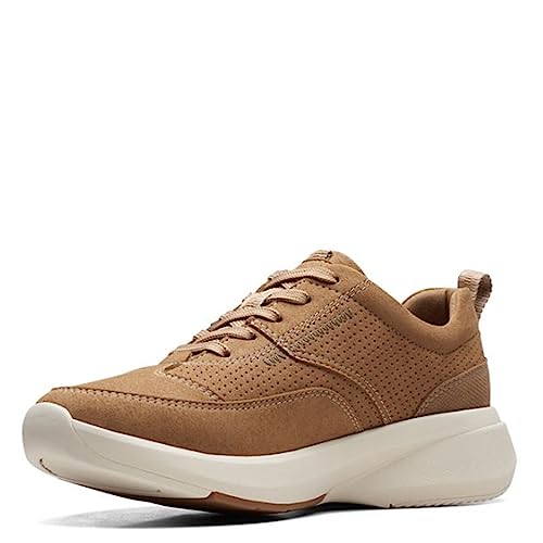 Clarks Herren Lehman Mix Oxford, Dunkles Sand-Gewebe, 47 EU von Clarks