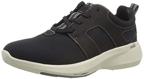 Clarks Herren Lehman Tie Sneaker, Schwarz, 41 EU von Clarks