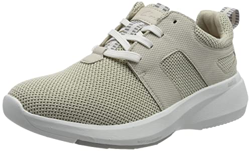 Clarks Herren Lehman Tie Sneaker, Elfenbein, 39.5 EU von Clarks