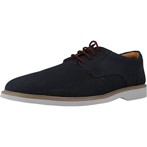 Clarks Herren Malwood Lace Oxford, Navy, 41 EU von Clarks