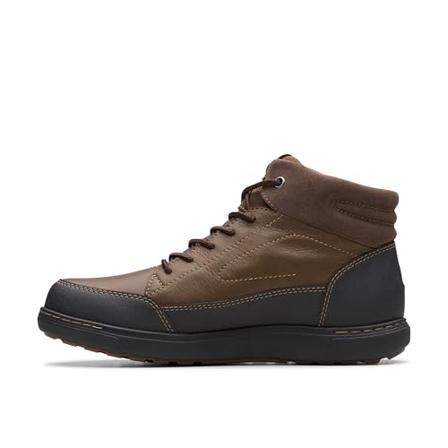Clarks Herren Mapstone Higtx Mode-Stiefel, Dk Brown Wlined, 44 EU von Clarks