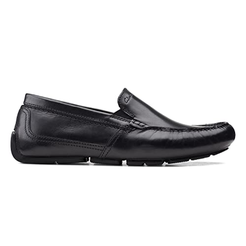 Clarks Herren Markman Plain Mokassin, Schwarz, 43 EU von Clarks