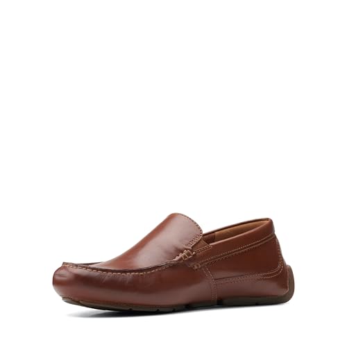 Clarks Herren Markman Plain Mokassin, Dunkle Bräunung, 41 EU von Clarks