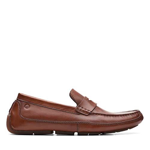 Clarks Herren Markman Way Moccasin, Dark Tan Lea, 44.5 EU Clarks Herren Markman Way Moccasin, Dark Tan Lea, 44.5 EU von Clarks
