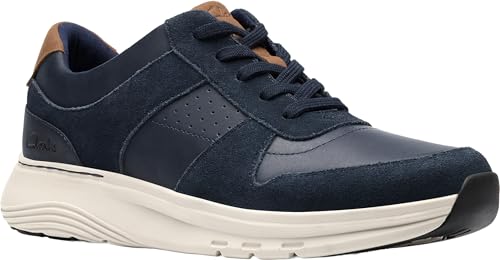 Clarks Herren Motion Trek Go Sneaker, Marineblaue Kombination, 43 EU Clarks Herren Motion Trek Go Sneaker, Marineblaue Kombination, 43 EU von Clarks