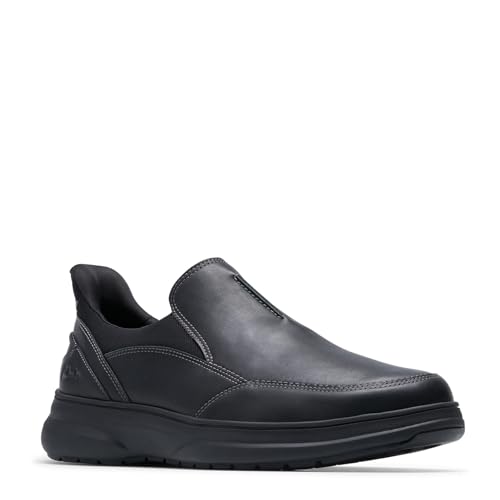 Clarks Herren Mullan Step Schuhe, Schwarz Leder, 41 EU Clarks Herren Mullan Step Schuhe, Schwarz Leder, 41 EU von Clarks