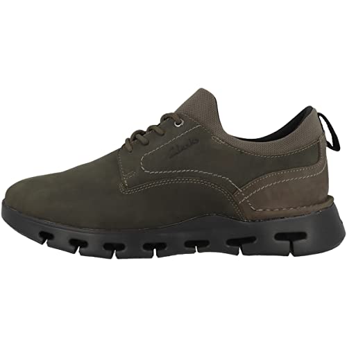 Clarks Herren Nature X Two Sneaker, Olive, 46 EU von Clarks