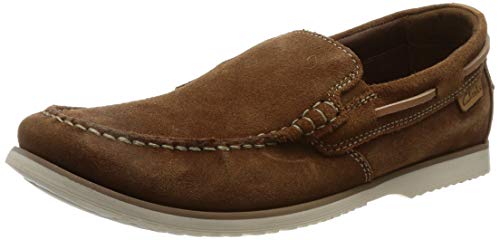 Clarks Herren Noonan Step Bootsschuh, Cola Wildleder, 44.5 EU von Clarks