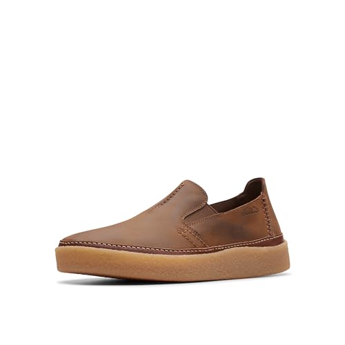 Clarks Herren Oakpark Step Slipper, Bienenwachs-Leder, 44.5 EU von Clarks