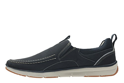 Clarks Herren Orson Row Slipper, Blau (Navy Nubuck), 40 EU von Clarks