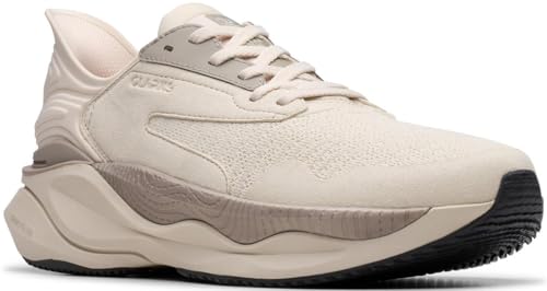 Clarks Herren Pace Sneaker, Cremeweiß, 42 EU Clarks Herren Pace Sneaker, Cremeweiß, 42 EU von Clarks