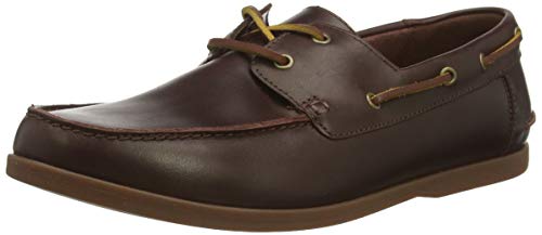 Clarks Herren Pickwell Sail Segelschuhe, Braun (British Tan Lea), 41 EU von Clarks