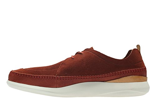 Clarks Herren Pitman Free Low-Top, Braun (Brick), 46 EU von Clarks