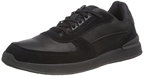 Clarks Herren RaceLite Move Sneaker, Black, 44 EU von Clarks