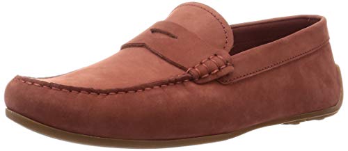 Clarks Herren Reazor Penny Mokassin, Rot (Red Nubuck), 40 EU von Clarks