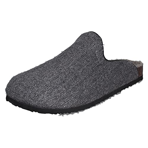 Clarks Herren-Pantoffeln, zum Reinschlüpfen, Kamin, grau, 44.5 EU Clarks Herren-Pantoffeln, zum Reinschlüpfen, Kamin, grau, 44.5 EU von Clarks