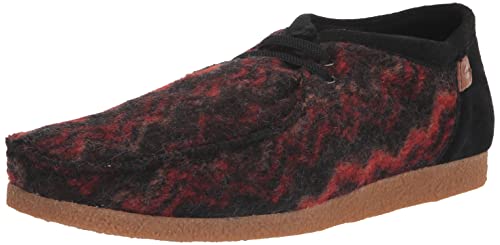 Clarks Herren Shacre Ii Step Slipper, Black Wool, 47 EU von Clarks