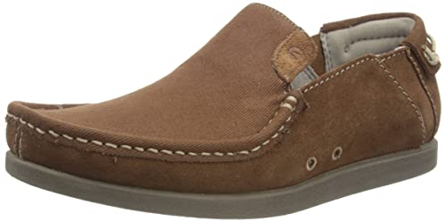 Clarks Herren ShacreLiteStep Slipper, Dark Tan, 40 EU von Clarks