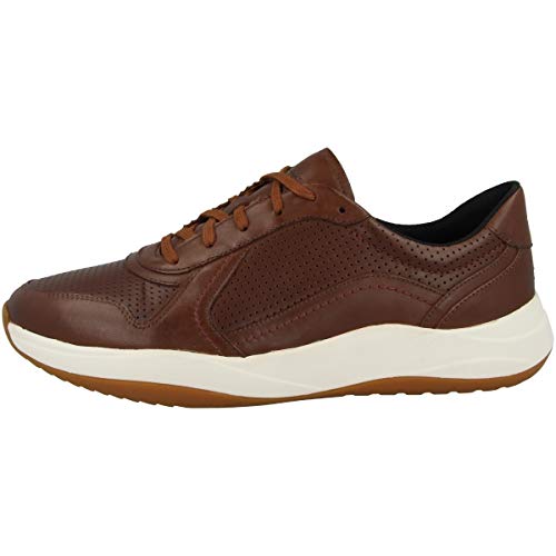 Clarks Herren Sift Speed Sneaker, Braun (British Tan Lea), 44 EU von Clarks