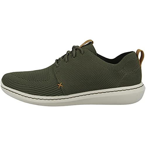 Clarks Herren Step Urban Mix Sneaker, Khaki, 39.5 EU von Clarks