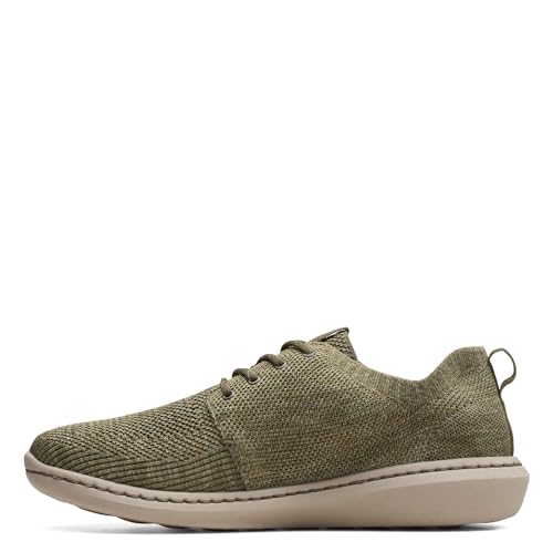 Clarks Herren Step Urban Mix Sneaker, Olivgrün Kombi, 39.5 EU von Clarks