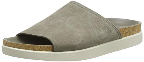 Clarks Herren Sunder Slide Geschlossene Sandalenn Beige (Sage Nubuck) von Clarks