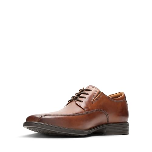 Clarks Herren Tilden Walk Oxford-Schuh, Dunkelbraunes Leder, 47 EU von Clarks