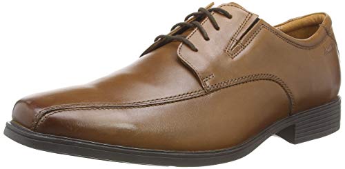 Clarks Herren Tilden Walk Shoes, Dark Tan Lea, 40 EU Clarks Herren Tilden Walk Shoes, Dark Tan Lea, 40 EU von Clarks