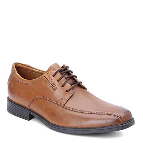 Clarks Herren Tilden Walk Oxford-Schuh, Dunkelbraunes Leder 1, 47 EU von Clarks