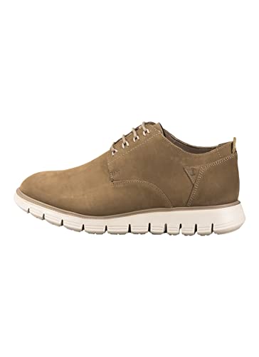 Clarks Herren Trackflex Path Sneaker, Pebble Nubuck, 41.5 EU von Clarks