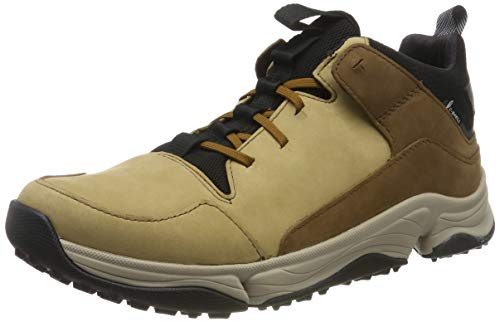 Clarks Herren Tri Path Mid Hohe Sneaker, Braun (Tan Combi Tan Combi) von Clarks