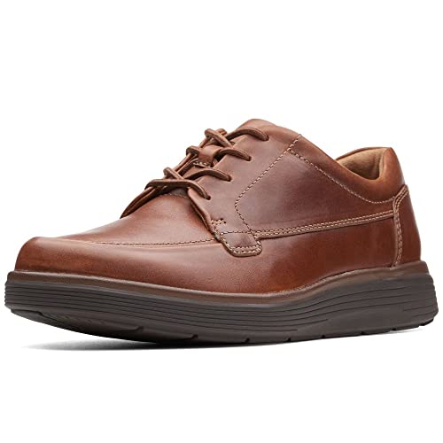 Clarks Herren Un Abode Ease Derbys, Dark Tan Lea, 47 EU von Clarks