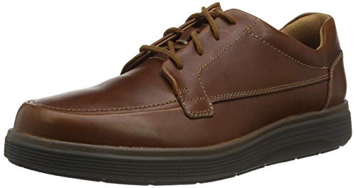 Clarks Herren un abode ease Oxford Schuh, Dunkelbraunes Leder, 43 EU von Clarks