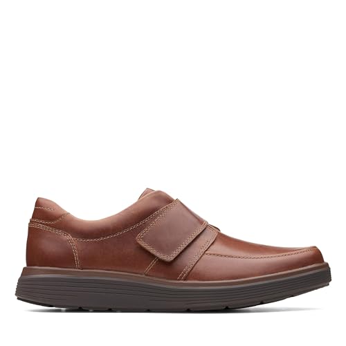 Clarks Herren Un Abode Strap Slipper, Braun Dark Tan Leather, 47 EU Clarks Herren Un Abode Strap Slipper, Braun Dark Tan Leather, 47 EU von Clarks
