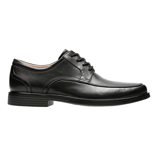 Clarks Herren Un Aldric Park Derbys, Black Leather, 48 EU von Clarks