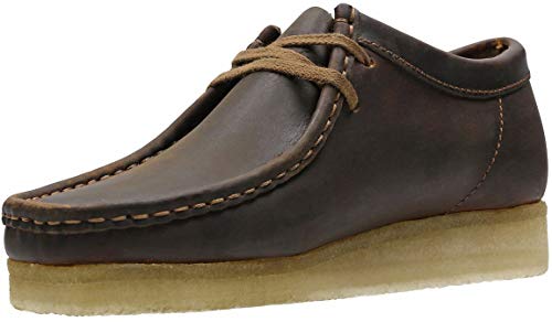 Clarks Herren Wallabee Mokassin, Bienenwachs, 42.5 EU von Clarks