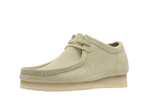 Clarks Herren Wallabee Oxford, Ahornwildleder, 46 EU von Clarks