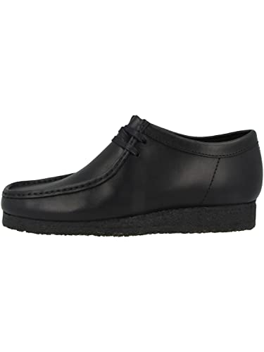 Clarks Originals Herren Schnürschuh Wallabee schwarz 10.5 (45-45,5) von Clarks Originals