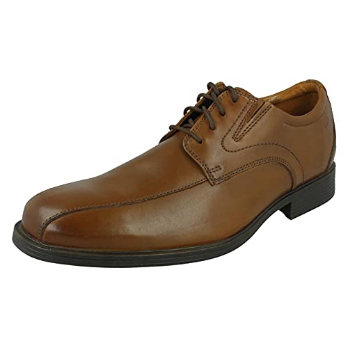 Clarks Herren Whiddon Pace Oxford Schuh, Braun, 44 EU von Clarks