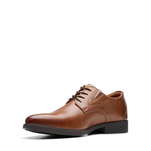 Clarks Herren Whiddon Plain Oxford-Schuh, Dunkelbraunes Leder, 45 EU Clarks Herren Whiddon Plain Oxford-Schuh, Dunkelbraunes Leder, 45 EU von Clarks