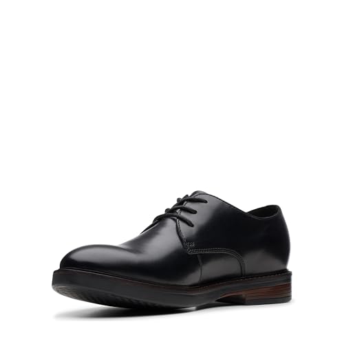 Clarks Herren ermüdungsbeständig, Paul Son Plain Businessschuhe, Lederschuhe, leicht, atmungsaktiv, Anti-Ermüdung, Schwarz, 42 EU Clarks Herren ermüdungsbeständig, Paul Son Plain Businessschuhe, Lederschuhe, leicht, atmungsaktiv, Anti-Ermüdung, Schwarz, 42 EU von Clarks
