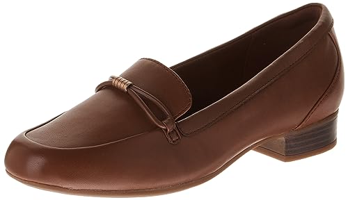 Clarks Juliet Shine Damen-Loafer, Hellbraunes Leder, 37.5 EU Clarks Juliet Shine Damen-Loafer, Hellbraunes Leder, 37.5 EU von Clarks
