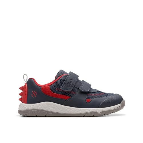 Clarks Steggy Tail K Oxford-Schuh, Navy, 32.5 EU Clarks Steggy Tail K Oxford-Schuh, Navy, 32.5 EU von Clarks