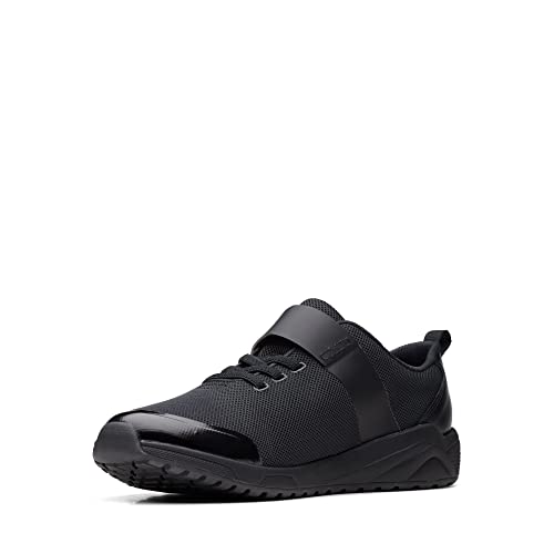 Clarks Jungen Aeon Pace Sneaker, Schwarz, 28.5 EU von Clarks