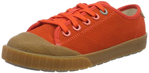 Clarks Cyrus Track K Sneaker, Orange (Orange Suede), 32.5 EU von Clarks