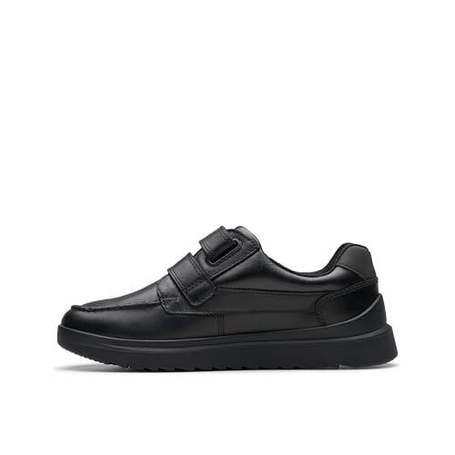 Clarks Keelan Flare K Oxford-Schuh, Black Leather, 34 EU von Clarks