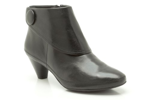 Clarks Lucilla Denny, Damen Stiefel, Schwarz (Black Leather), 42 EU von Clarks