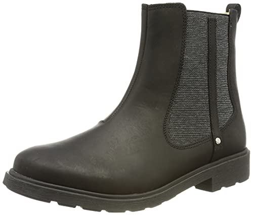 Clarks Mädchen Astrol Orin K Chelsea-Stiefel, Schwarz Black Leather, EU 29 von Clarks