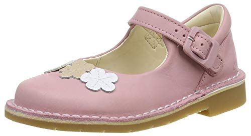 Clarks Mädchen Comet Gem T Ballerinas Sneaker, Dusty Pink Lea, 25.5 EU von Clarks