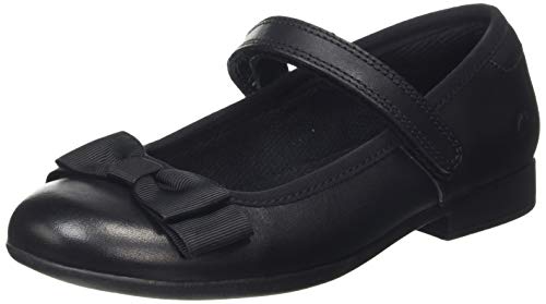 Clarks Scala Tap K Uniform-Schuh, Black, 32 EU von Clarks